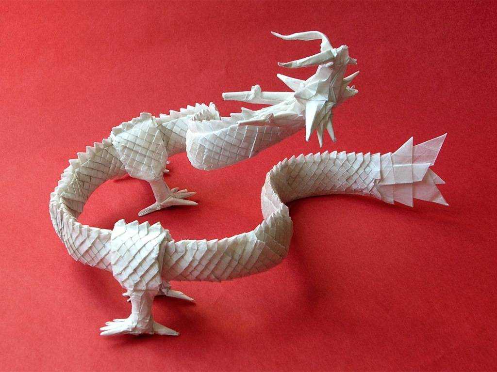 Оригами дракон по схемам для начинающих (239 фото) - как правильно сложить поделку из бумаги