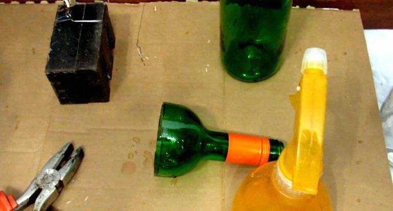 Топ-11 способов как ровно разрезать стеклянную бутылку