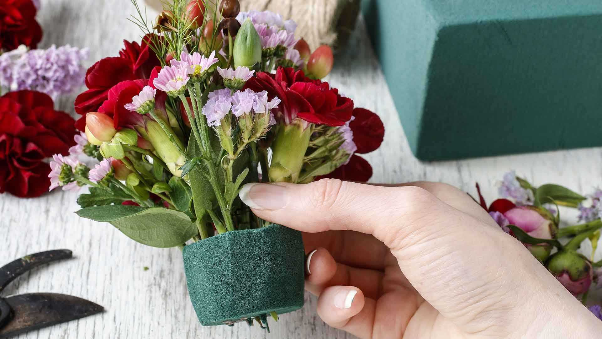 Виды флористической губки и инструкция по использованию