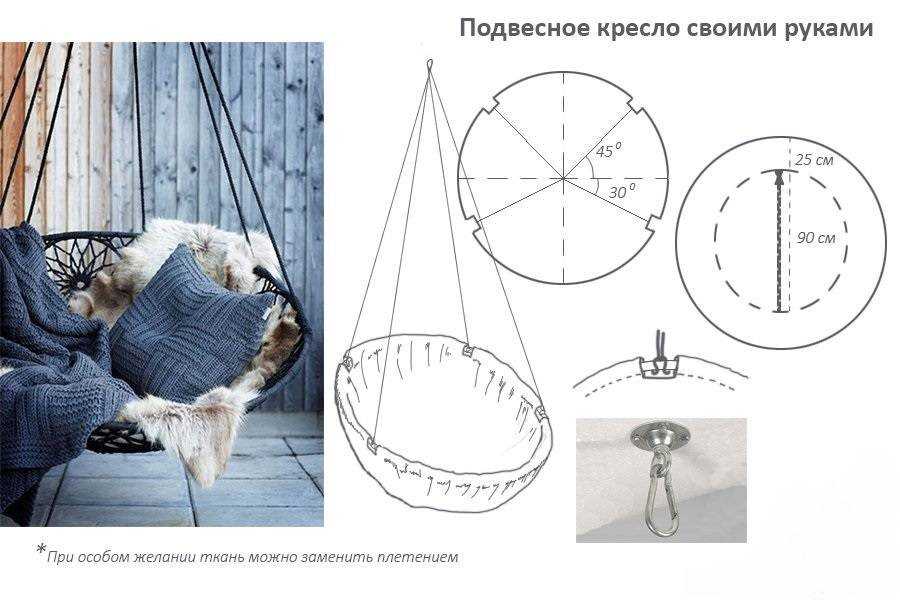 Кресло-качалка своими руками - несколько доступных вариантов из дерева с чертежами