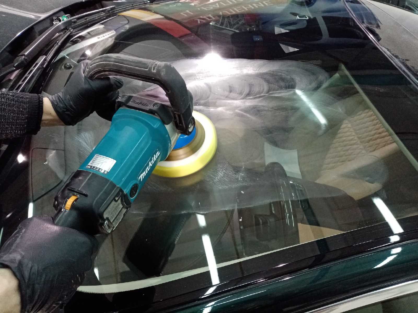 Полировка стекла автомобиля своими руками