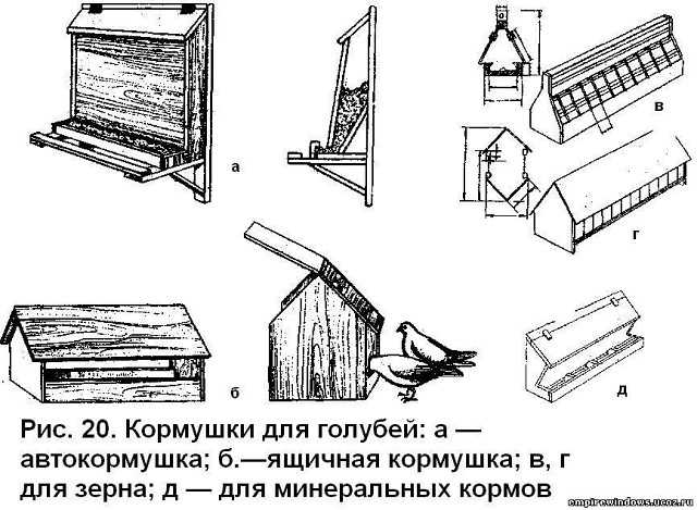 Гнезда для голубей своими руками фото размеры и чертежи