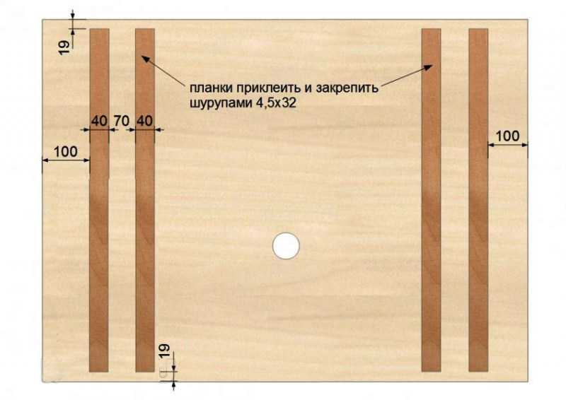 Простой стол для фрезера своими руками с чертежами