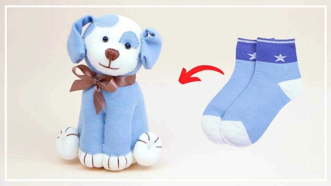 Игрушки из носков своими руками. как сделать игрушку из носка?