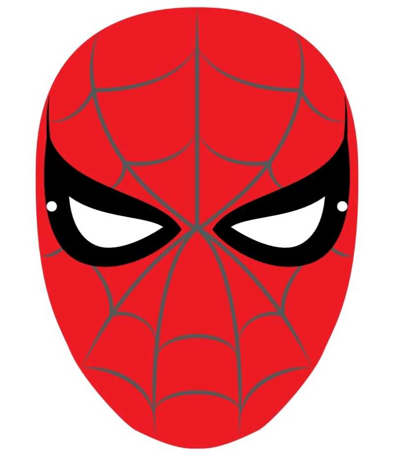 Как сделать маску человека-паука своими руками: три варианта изготовления маски супергероя, полезные советы
