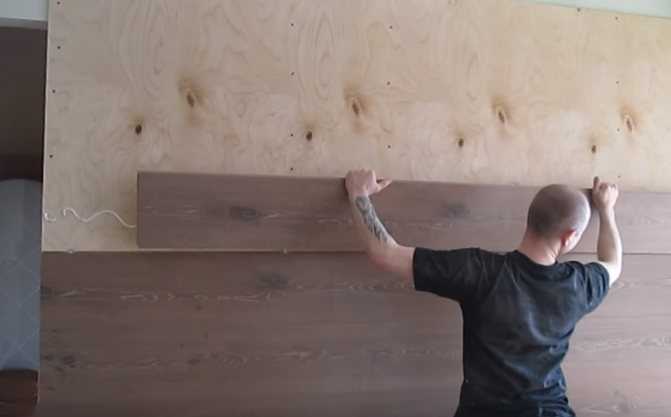 Как крепить ламинат на стену – подбор материала и монтаж