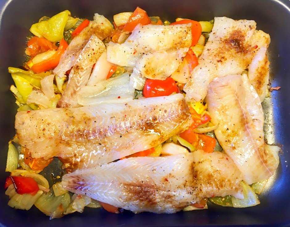 Рыба минтай в духовке рецепты с фото