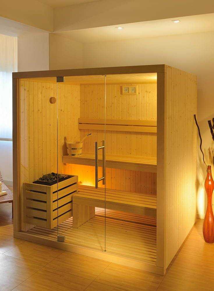Ванная комната трансформируется в сауну за 15 минут (двухкомнатная квартира)