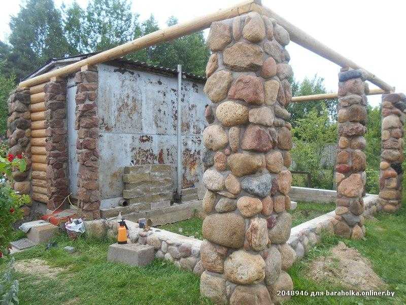 Забор из камня своими руками - пошаговая инструкция!