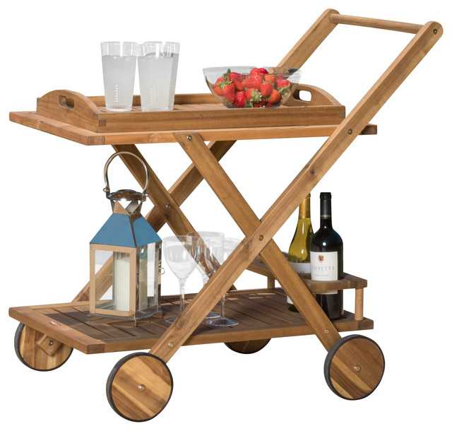 Сервировочный столик на колесиках складной, деревянный, стеклянный, фото