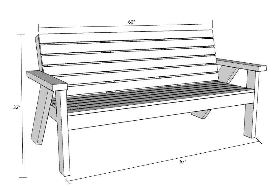 Как сделать скамейку своими руками: простые и доступные варианты садовой мебели