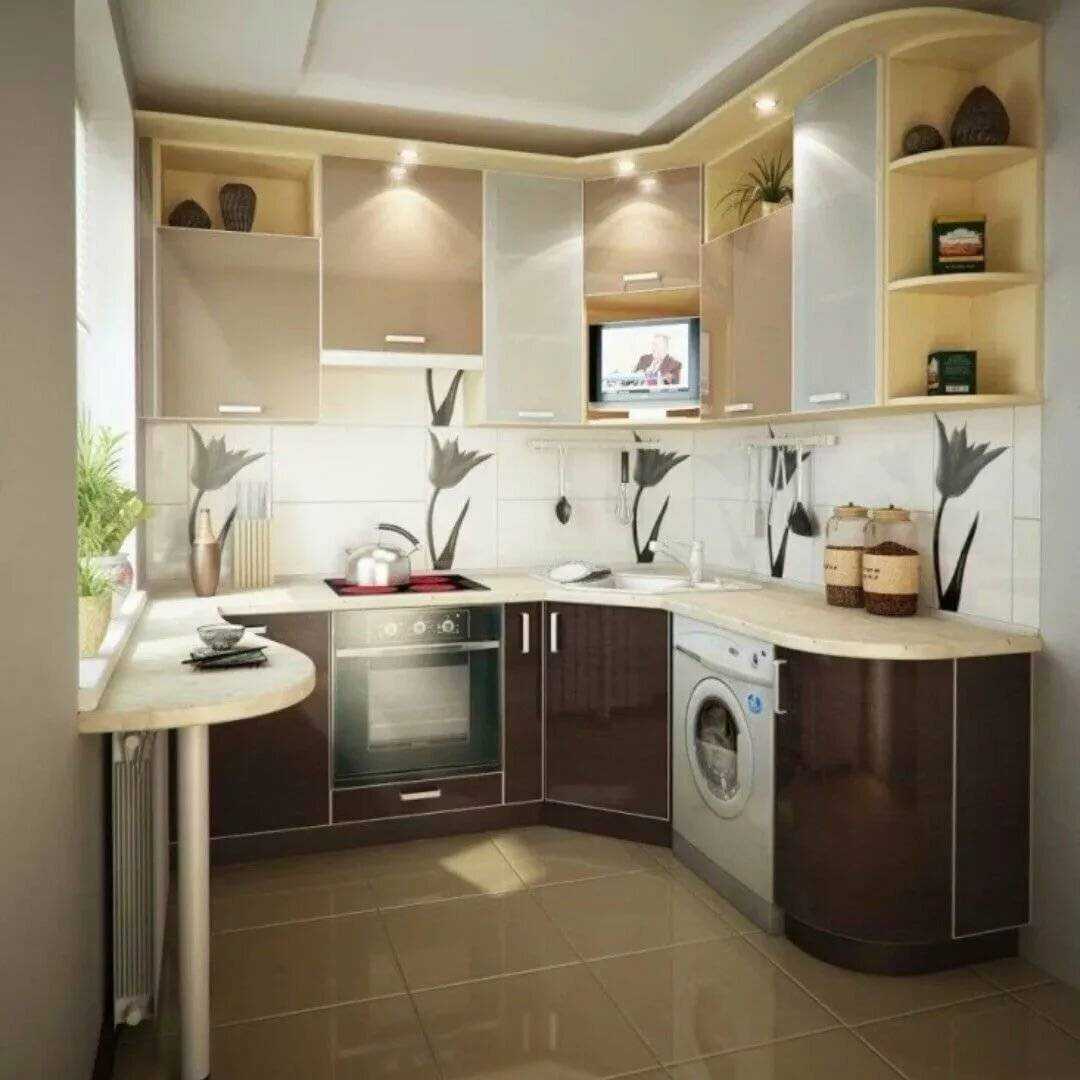Дизайн маленькой кухни: 7 идей, 4 ошибки и 93 фото (реальные)