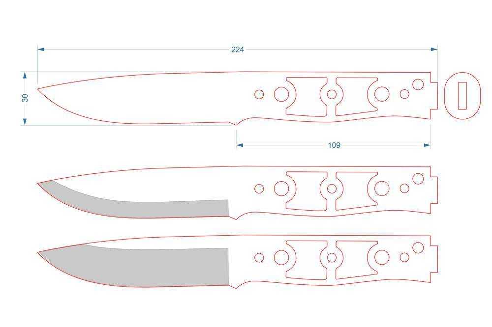 Делать лезвие ножа. Нож фултанг Ural EDC чертежи. Нож Браво 1 бакривер чертеж с размерами. Нож с всадной рукоятью чертежи. Чертеж ножей на Muller Martini ds251.
