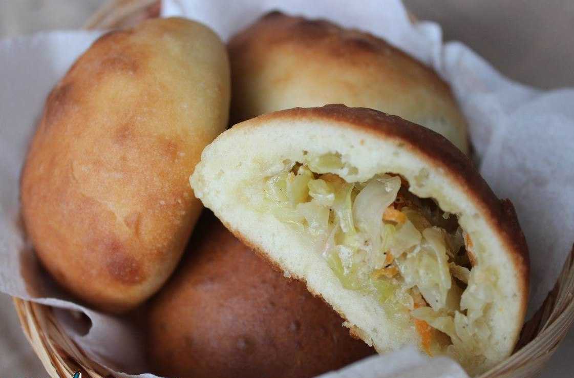 Дрожжевой пирог с капустой в духовке, рецепт с пошаговыми фото