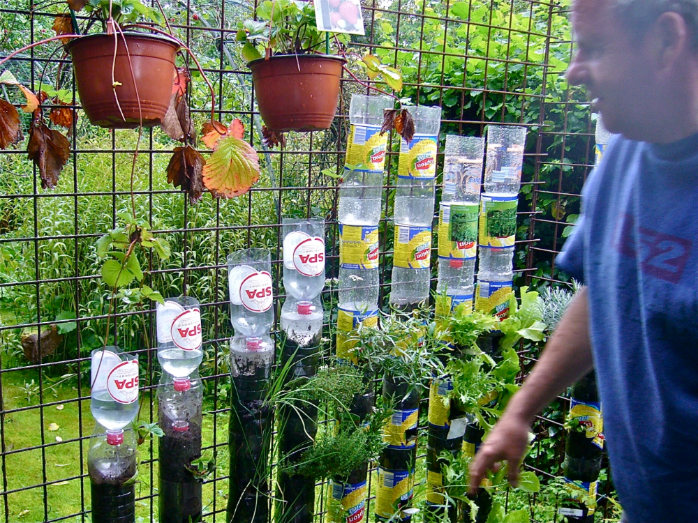 20 способов как приспособить пластиковые бутылка на огороде - 7ogorod.ru