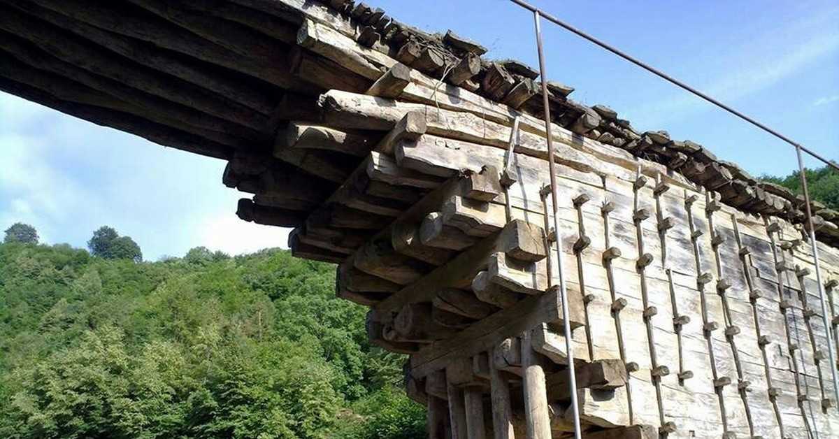 В чём секрет 200-летнего моста в дагестане, который построен без единого гвоздя, но способен выдержать автомобиль « николлетто