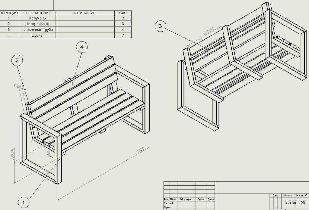 Как сделать скамейку со спинкой своими руками — пошаговая инструкция по изготовлению лавочки с фото, видео и чертежами
