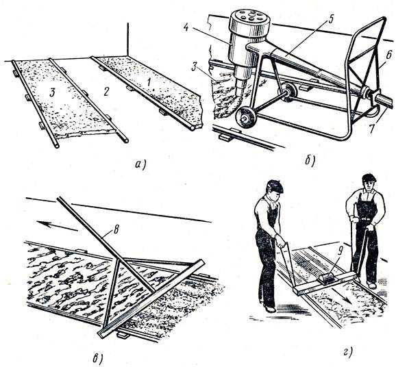 Шпатель для газобетона: ковш для нанесения клея на блоки