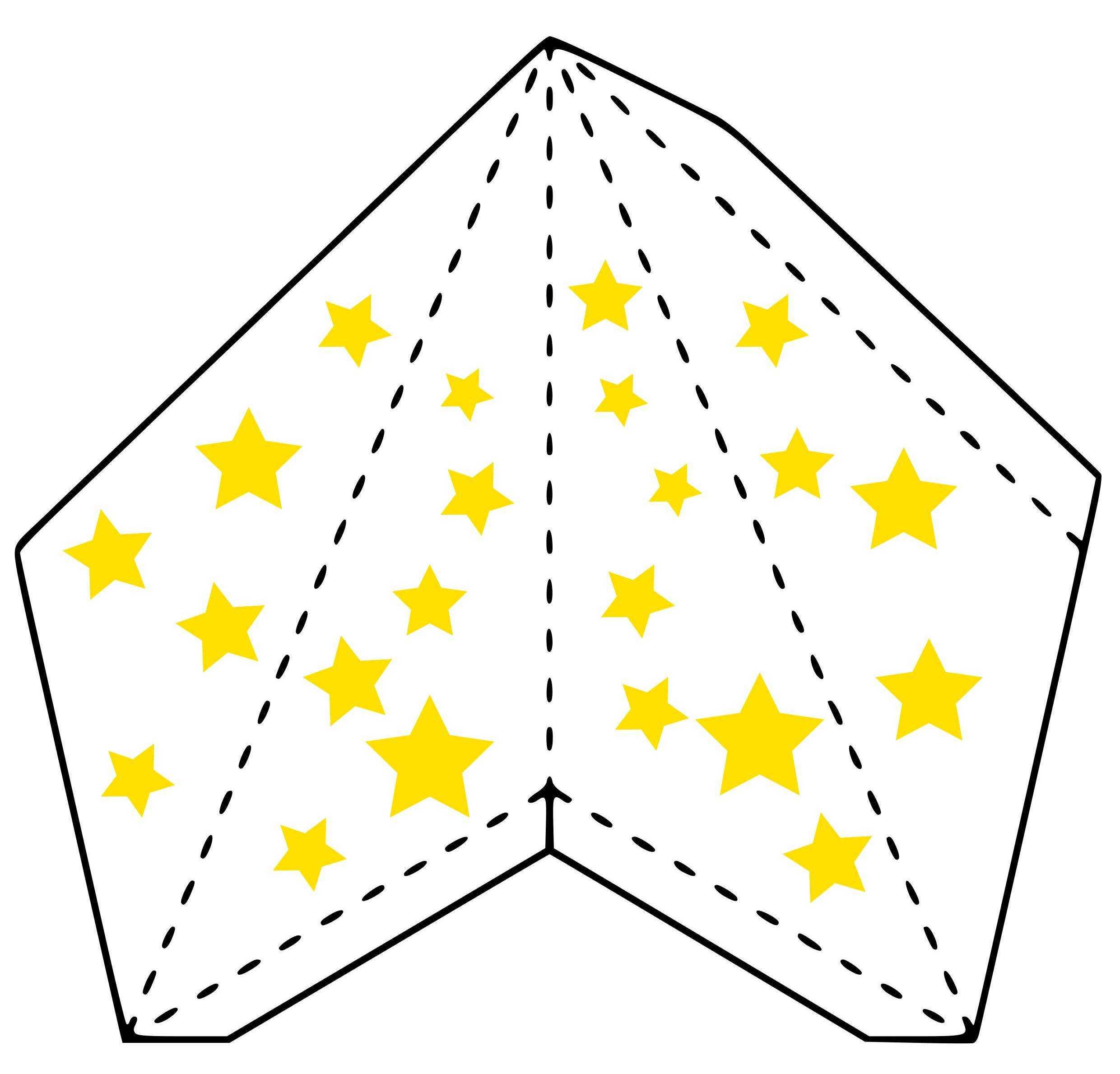 Звезда из бумаги — 3 варианта поделки