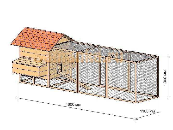 Строительство курятника на даче: устройство и чертежи, на летний период