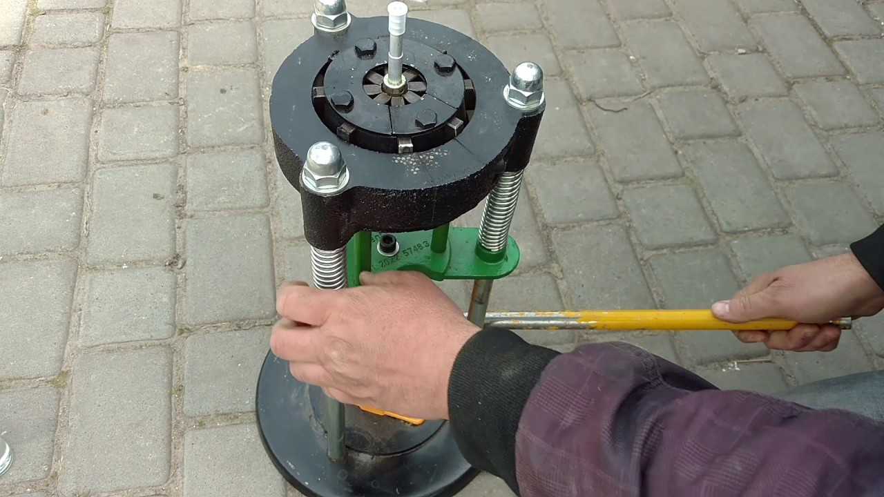 Машина обжимная sm625 с ручным приводом