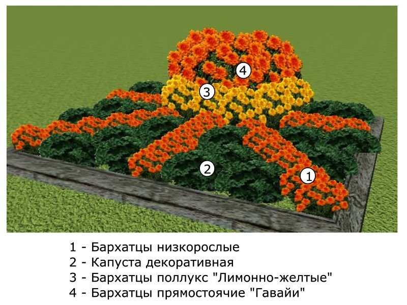 Создание клумбы проект