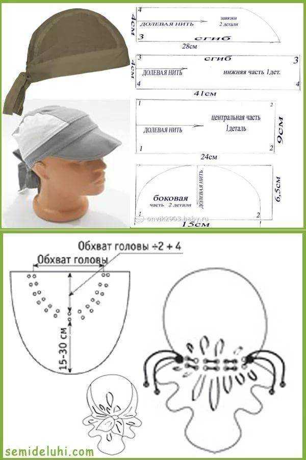 Как сшить косынку на резинке для женщины на голову своими руками пошаговая инструкция с фото