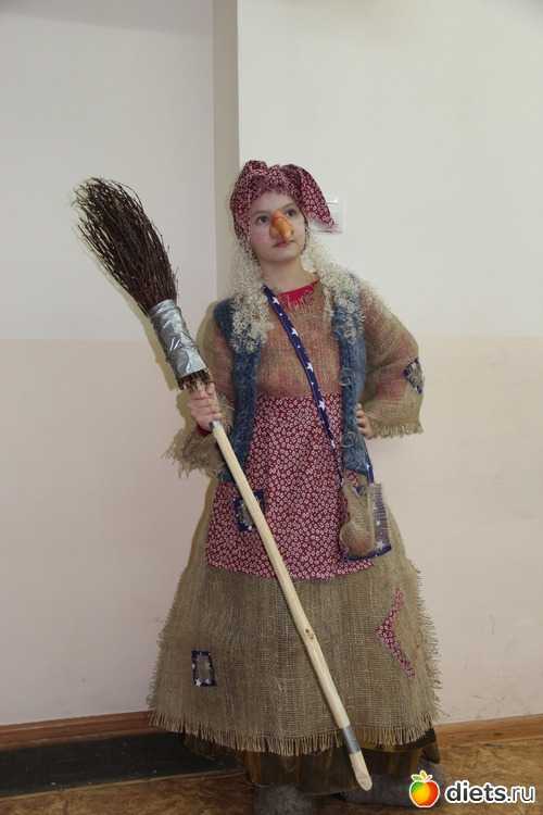 Для персонажа "баба яга" костюм делаем своими руками :: syl.ru