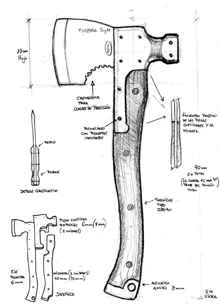 Топор - необходимый инструмент для плотника и дачника
