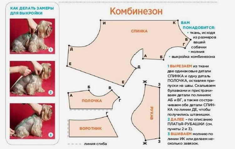 Делаем собачью одежду, обувь и домик своими руками