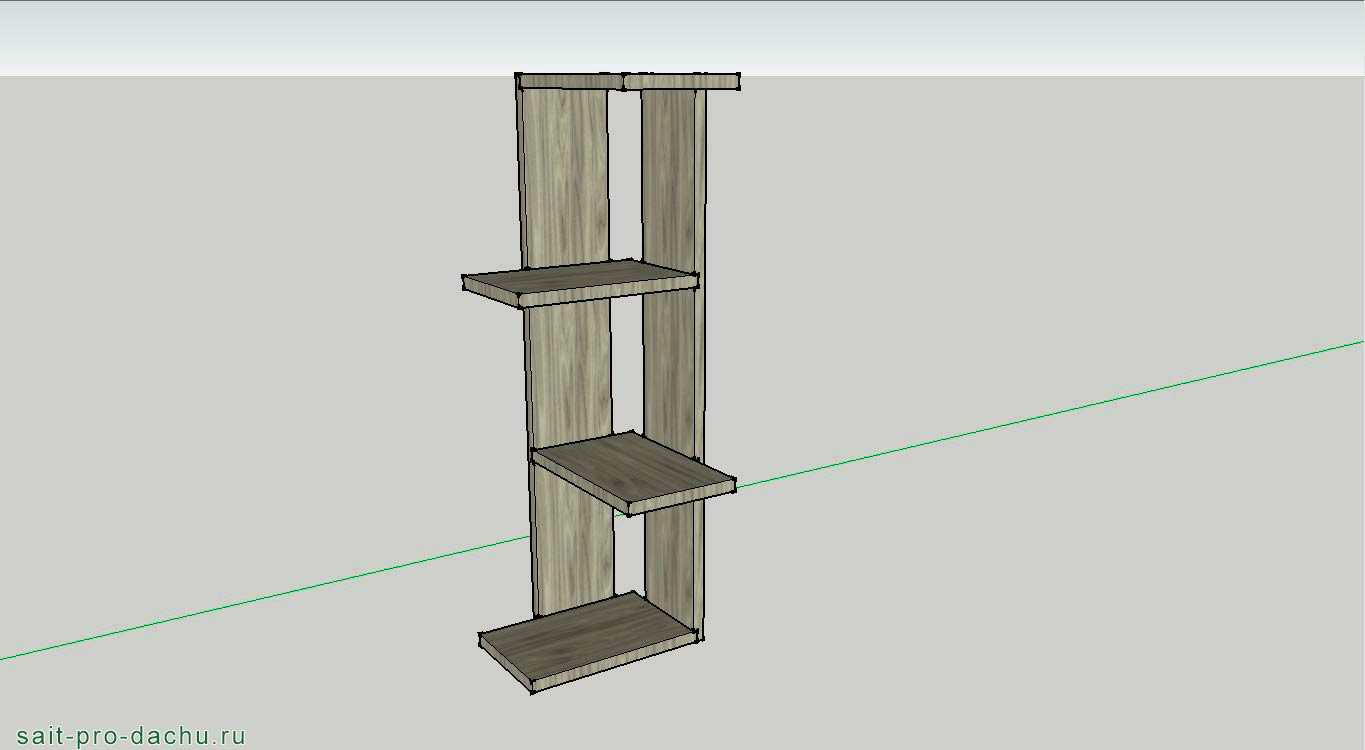 Полка своими руками проект