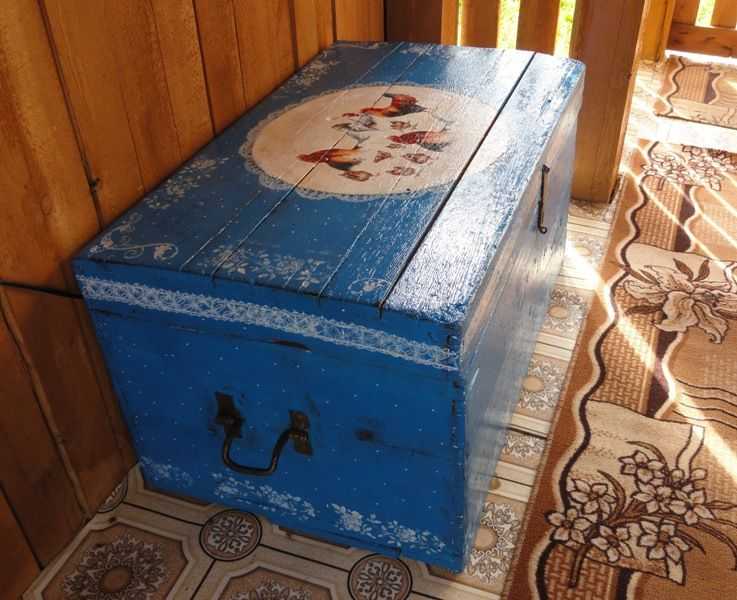 Реставрация сундука своими руками сделает его украшением дома