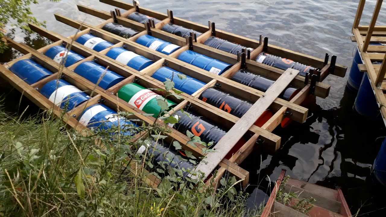 Как сделать плот для рыбалки своими руками