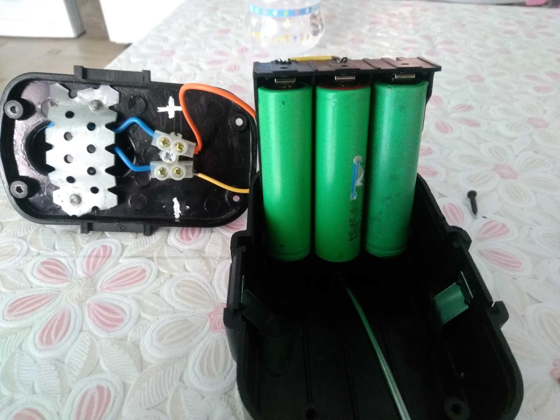 Как разобрать аккумулятор шуруповерта (батарею) — литий-ионный, литиевый, хитачи, макита, интерскол, бош, метабо
