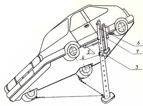 Как сделать опрокидыватель для автомобиля своими руками чертежи и фото