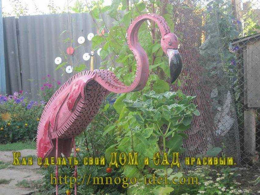 Какие клумбы из покрышек можно сделать своими руками?