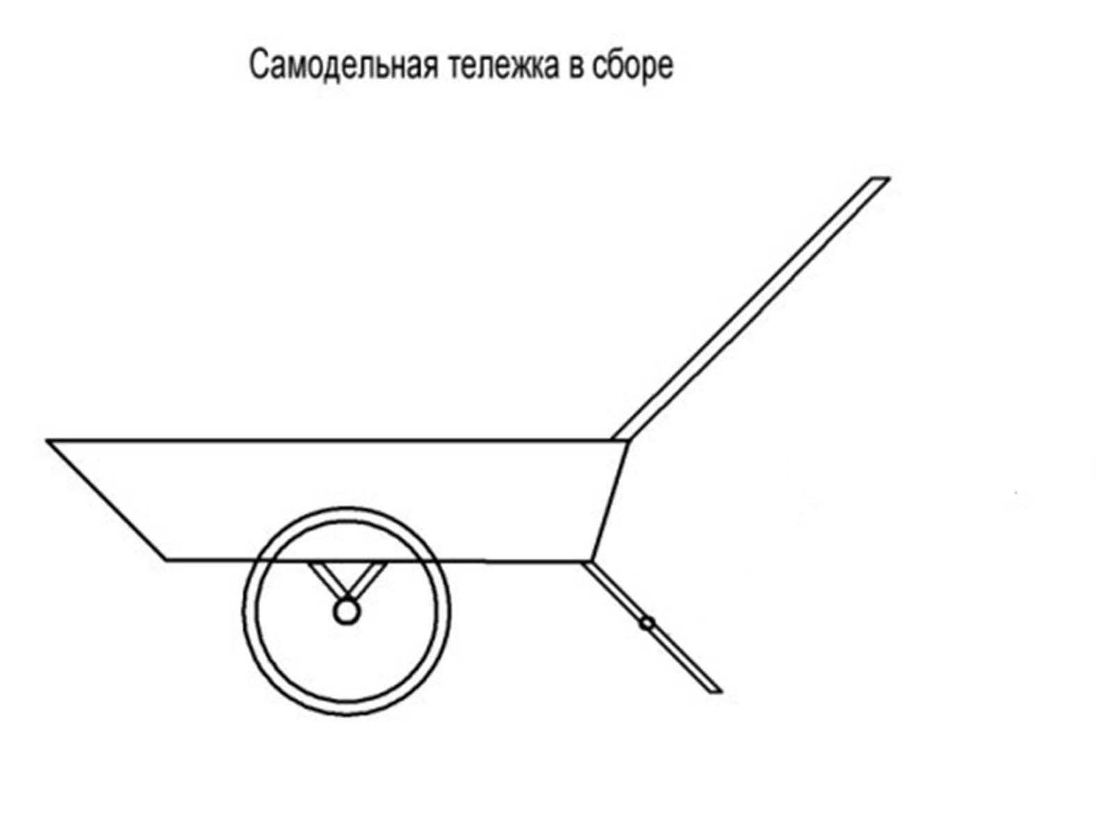 Схема тачки своими руками