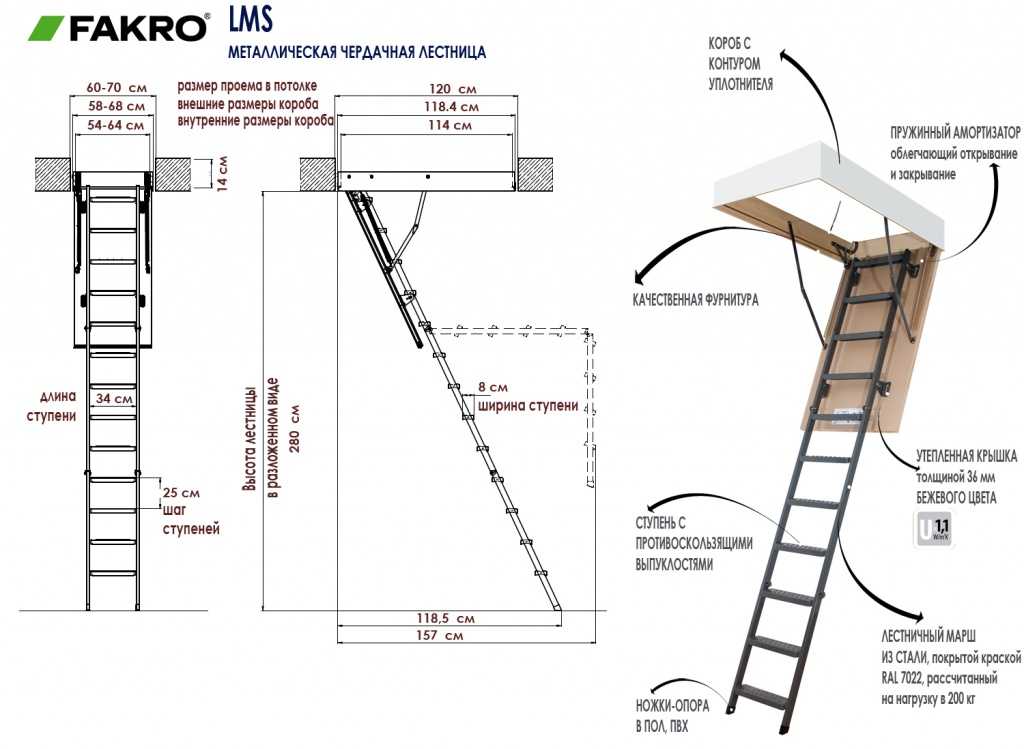 Складная лестница своими руками. как изготовить складную лестницуинформационный строительный сайт